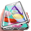 Pikkukuva 3 / 11: Samsung Galaxy S20 Plus - Stilsäkert Magnetiskt Dubbelsidigt Skal Grön