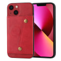 Miniatyrbilde 4 av 11: iPhone 14 - FLOVEME Skal med Korthållare Grå