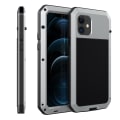 Miniatyrbild 4 av 10: iPhone 12 Pro Max - Skyddande 360-Skal HEAVY DUTY (Aluminium) Silver