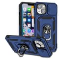 iPhone 14 - Extra Skyddande ARMOR Skal med 360° Ringhållare Blå