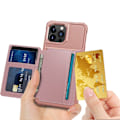 Miniatyrbild 9 av 11: Elegant plånboksfodral i lyxigt PU-läder för iPhone 15 Pro Grön