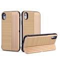 Miniatyrbild 1 av 11: Elegant Skal med kortfack till iPhone XS Max Guld