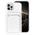 Miniatyrbild 7 av 11: iPhone 16 Pro - Genomtänkt Floveme Skal med Korthållare Aprikos