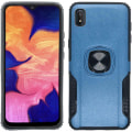 Miniatyrbillede 10 af 11: Samsung Galaxy A10 - Praktiskt Stilrent Skal med Ringhållare Röd