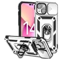 iPhone 15 Plus - Ultimat Skydd och Funktionalitet med detta Armor Skal Silver