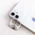 Al Alloy iPhone 11 Ultratunn Kameralinsskydd Ram Silver