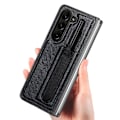 Pikkukuva 9 / 11: Läderfodral med pennhållare för Samsung Galaxy Z Fold 5 Red