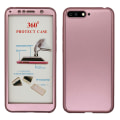 Pikkukuva 5 / 11: Huawei Y6 2018 - Praktiskt Skyddsskal Dubbelsidigt Röd