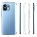 Miniatyrbilde 4 av 4: Xiaomi Mi 11 - Stötdämpande FLOVEME Silikonskal Genomskinlig