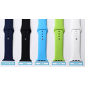 Miniatyrbillede 5 af 11: Apple Watch 42mm - Eksklusiv Silikonrem LEMAN Høj kvalitet Mörkgrå M