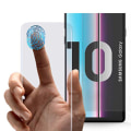 Pikkukuva 8 / 11: HuTech EXXO-Skärmskydd i 3D-utförande till Samsung Galaxy S10+ Svart