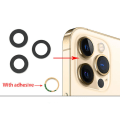 Miniatyrbild 4 av 11: 2-PACK iPhone 11 Pro Max Bakre Kamerafälglins Reservdel Transparent/Genomskinlig