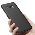 Miniatyrbillede 4 af 9: Samsung Galaxy S8 - Stilrent Beskyttende Silikoneskal Svart