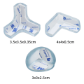 Pikkukuva 4 / 11: 4-PACK / 8-PACK Smarta Hörnskydd Barnsäkerhet 8-PACK L-form