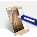 Miniatyrbillede 4 af 6: Huawei P10 (3-PACK) HuTech Fullfit-Skärmskydd av Carbonfiber Roséguld