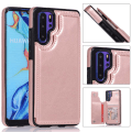 Miniatyrbilde 2 av 11: Elegant Smart Skal med Korthållare - Huawei P30 Pro Svart