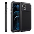 Miniatyrbillede 3 af 9: iPhone 13 Mini - Skyddande HEAVY DUTY Skal i Aluminium Silver