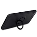 Pikkukuva 2 / 11: iPhone 6/6S - Silikonskal med Ringhållare (Carbon) Grå