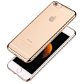 Miniatyrbillede 7 af 8: iPhone 6/6S Plus - Stilrent Silikonskal från  LEMAN Guld