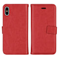 Miniatyrbillede 1 af 11: iPhone X/XS - Elegant Pungeetui (Jensen) Röd