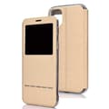 iPhone 12 - Elegant Praktiskt LEMAN Fodral Guld