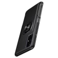 Miniatyrbillede 10 af 11: Samsung Galaxy A71 - Praktiskt Leman Skal med Ringhållare Mörkblå