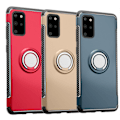 Pikkukuva 10 / 11: Skyddsskal med Ringh�llare - Samsung Galaxy S20 Plus Grå