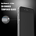 Miniatyrbilde 2 av 7: iPhone 6/6S skjermbeskytter av karbonfiber HuTech Fullfit 3D Vit