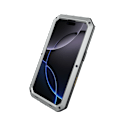 Miniatyrbild 10 av 11: iPhone 16 Pro - Skyddande HEAVY DUTY Aluminium Skal Röd