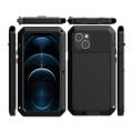 Miniatyrbild 1 av 8: iPhone 14 - Kraftigt HEAVY DUTY 360-Fodral i Aluminium Svart
