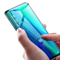 Miniatyrbilde 10 av 11: Samsung A51 2.5D Anti-Spy Skjermbeskytter Ram 9H 0,3mm Svart