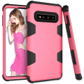 Miniatyrbilde 7 av 11: Samsung Galaxy S10 - Praktiskt Skyddande Skal RUGGED ROBOT Roséguld/Grå