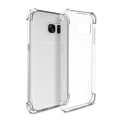 Miniatyrbillede 11 af 11: GALAXY S7 EDGE - Smart Silikonskal extra tjocka hörn Genomskinlig