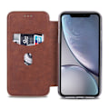 Miniatyrbillede 6 af 11: iPhone X/XS - Exklusivt Praktiskt Plånboksfodral (YAZUNSHI) Brun