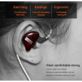 Miniatyrbild 10 av 10: JXV In-ear Hörlurar med Mic In-lineControl (Earphone) Blå