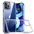 Pikkukuva 2 / 7: iPhone 12 Pro Max - Tyylikäs suojaava silikonikuori Transparent Transparent/Genomskinlig