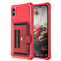 Pikkukuva 3 / 11: iPhone XS Max - Exklusivt Skyddsskal med Kortfack Roséguld