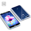 Miniatyrbilde 6 av 11: Huawei P Smart 2018 - Skyddande Dubbelsidigt Silikonskal (NORTH) Rosa