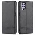 Miniatyrbillede 2 af 11: Samsung Galaxy A22 4G - Tankevækkende AZNS Wallet Case Mörkbrun