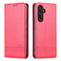 Pikkukuva 1 / 11: Samsung A54 5G - 3-Kortfack Plånboksfodral Läder i Flera Färger Red