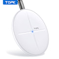 Pikkukuva 3 / 5: TOPK 10W Tr�dl�s Snabbladdnings Platta Vit