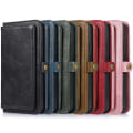 Miniatyrbillede 8 af 11: Samsung Galaxy A40 - Robust Wallet etui Dobbelt funktion Brun