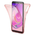 Miniatyrbillede 1 af 11: Samsung A50 | 360° TPU Silikonfodral | Heltäckande Skydd Rosa