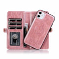 Miniatyrbillede 7 af 11: iPhone 11 - Gennemtænkt etui med dobbelt tegnebog Svart