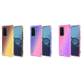 Miniatyrbilde 8 av 11: Huawei P40 - Stötdämpande Floveme Silikonskal Svart/Guld