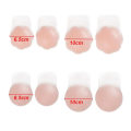 Miniatyrbillede 2 af 10: 2-Pack Bekväm Självhäftande Silikon Nipple Cover Blomma 10 CM