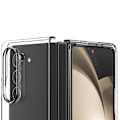 Miniatyrbillede 6 af 11: Soft Silicon TPU/PC Celular Case for Samsung Galaxy Z Fold 5 Transparent