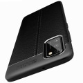 Miniatyrbilde 7 av 11: Samsung Galaxy A41 - Stilsäkert Litchi-Läder Design Skal Mörkblå