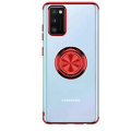 Pikkukuva 8 / 11: Samsung Galaxy A41 - Praktiskt Skyddande Skal med Ringhållare Svart