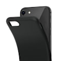 Pikkukuva 10 / 10: iPhone 8 - Smart Praktiskt Silikonskal (NILLKIN) Svart